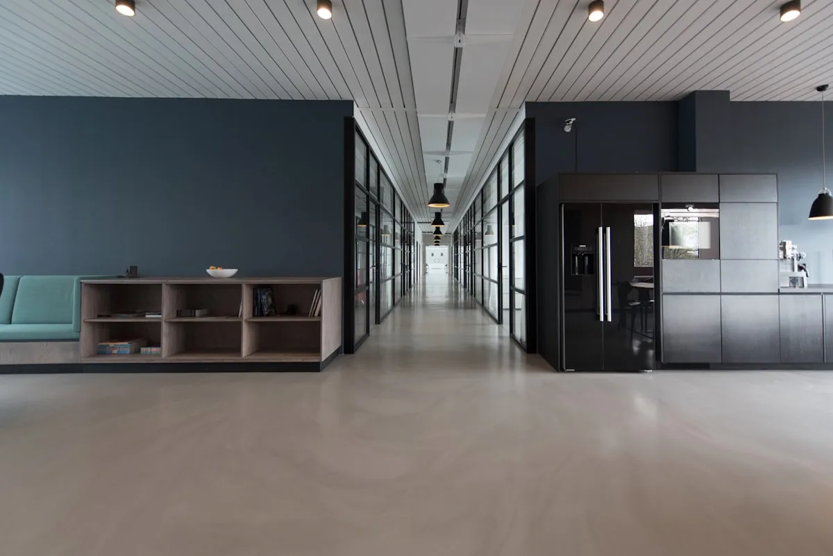 Professional office and architecture setting